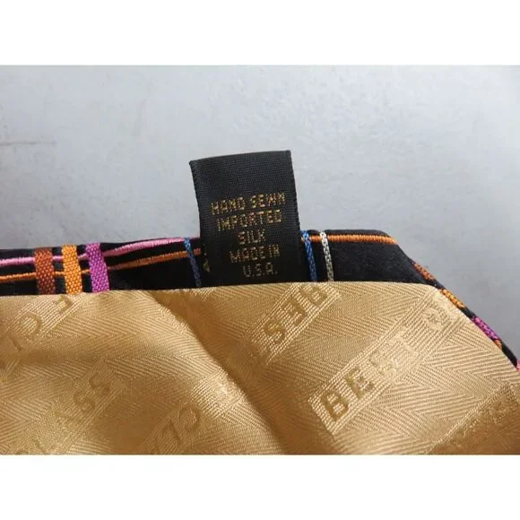 Robert Talbott‎ Best Of Class Neck Tie Mens 100% Silk Multicolor - Picture 5 of 8